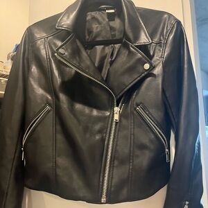 Faux Leather Jacket